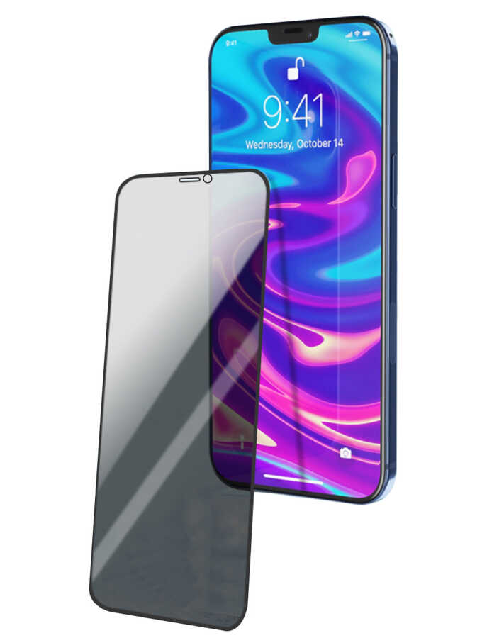 Apple iPhone 14 Pro Max Uyumlu Wiwu iPrivacy HD Anti-Peep Ekran Koruyucu