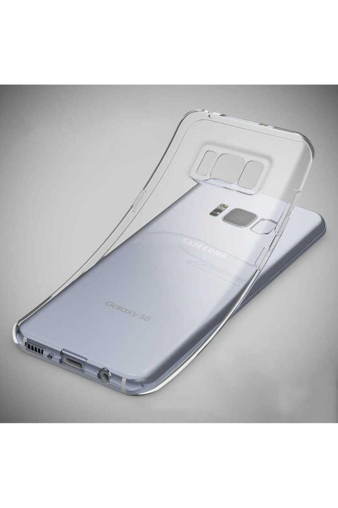 Samsung Galaxy S8 Uyumlu Kılıf Zore Kamera Korumalı Süper Silikon Kapak
