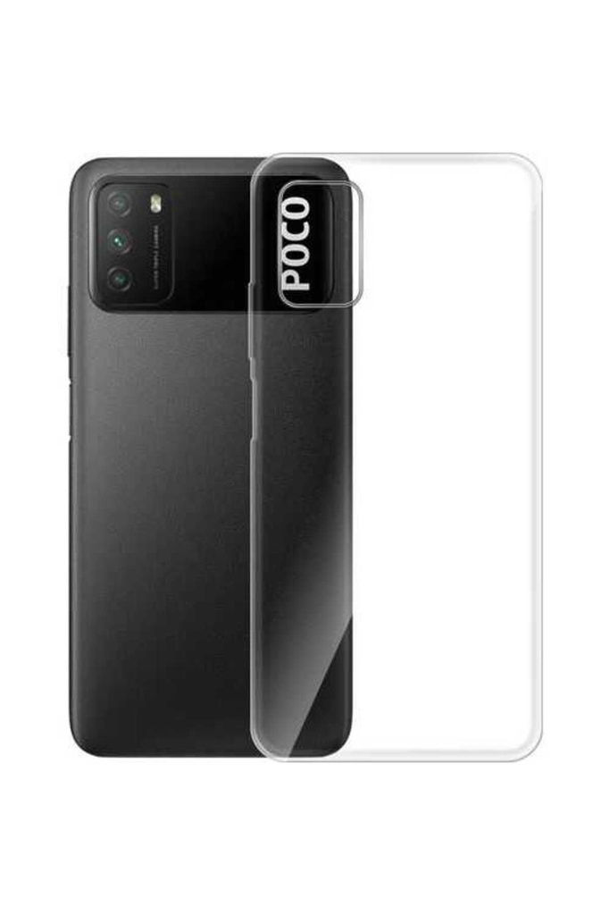 Xiaomi Poco M3 Uyumlu Kılıf Zore Kamera Korumalı Süper Silikon Kapak