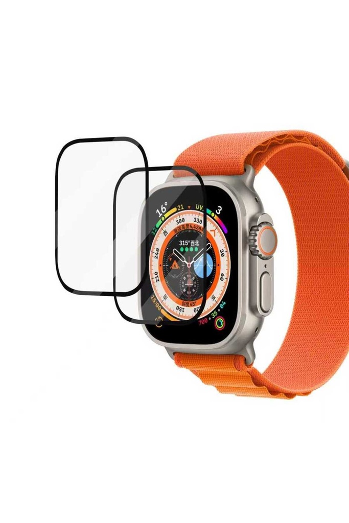 Apple Watch Ultra 49mm Uyumlu Zore PMMA - Cam Saat Ekran Koruyucu