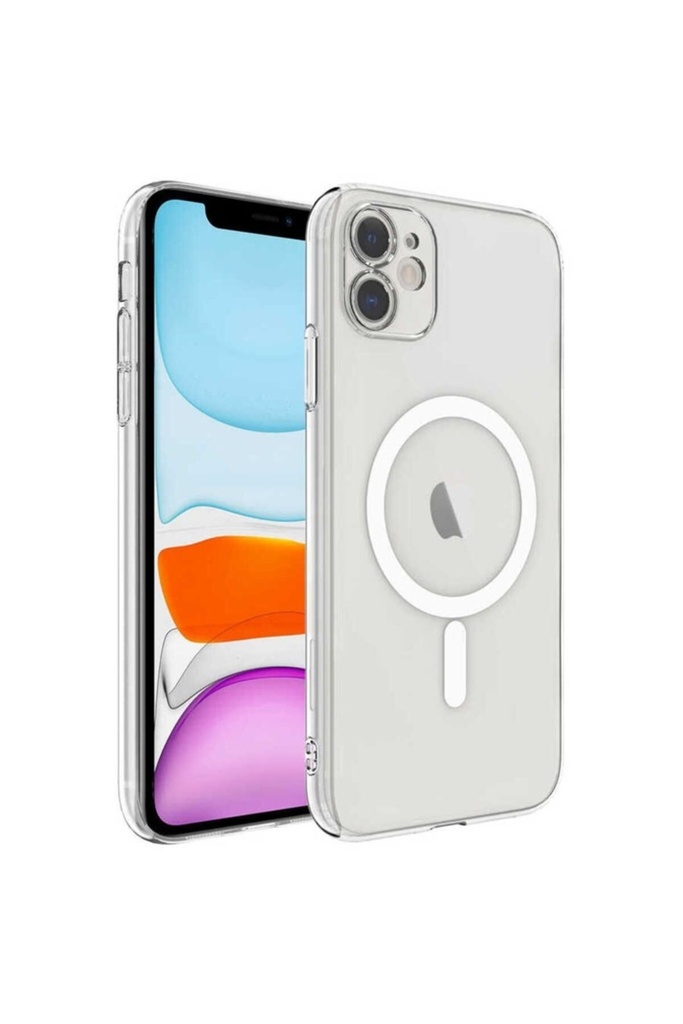 Apple iPhone 12 Uyumlu Kılıf Kamera Korumalı M-safe Sert PC Zore Porto Kapak