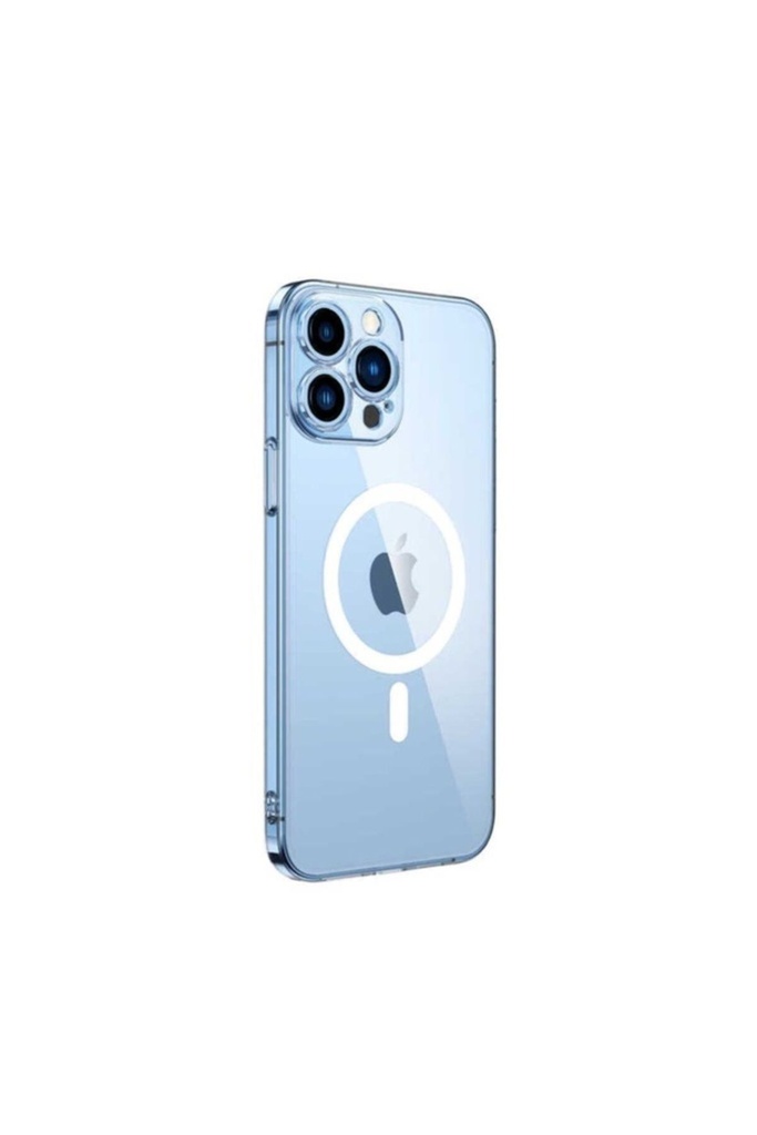 Apple iPhone 12 Pro Max Uyumlu Kılıf Kamera Korumalı M-safe Sert PC Zore Porto Kapak