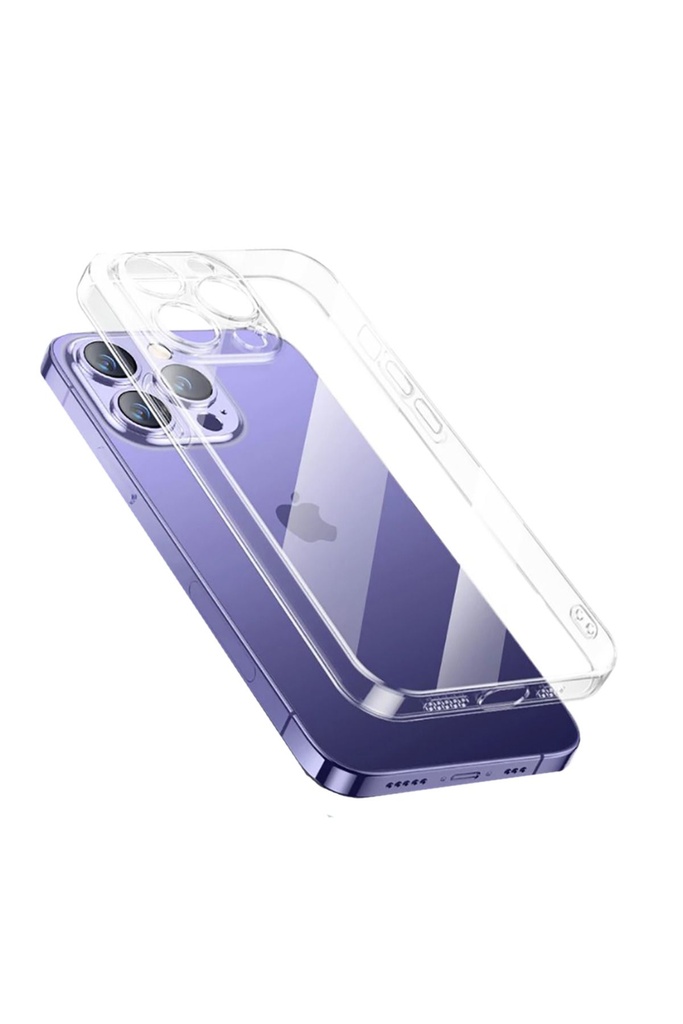 Apple iPhone 13 Pro Max Uyumlu Kılıf Şeffaf Sert PC Zore Vayt Kapak