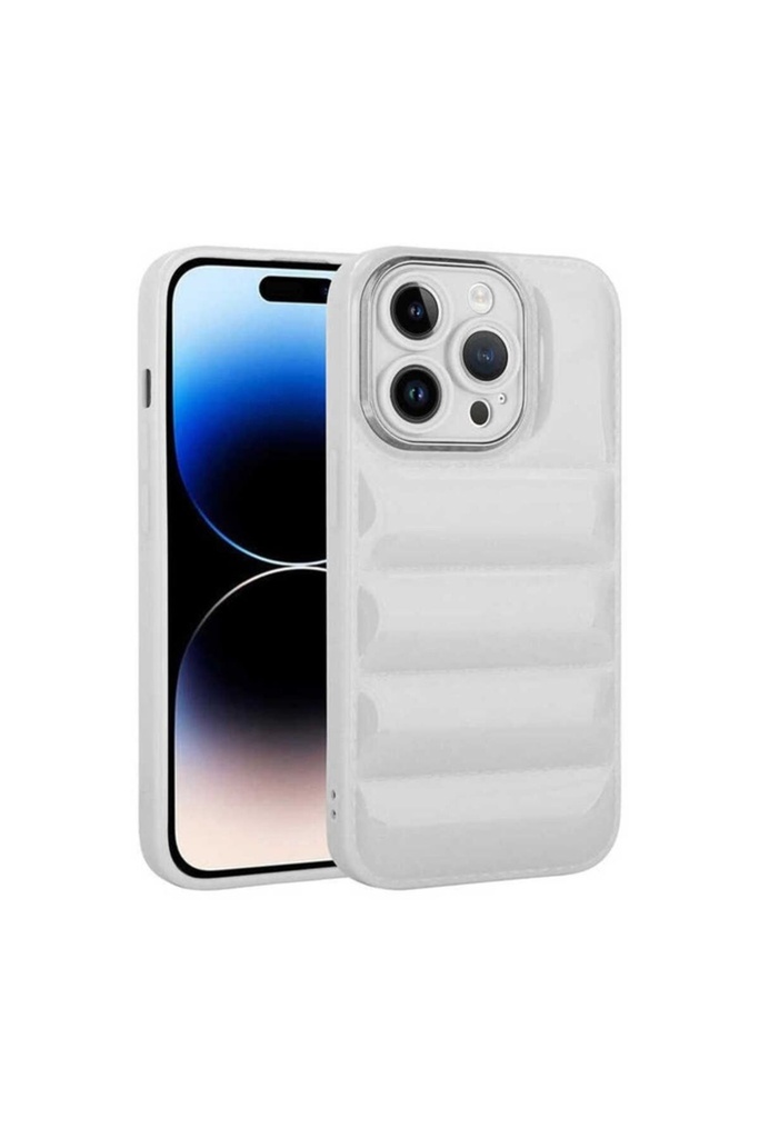 Apple iPhone 14 Pro Uyumlu Kılıf Kamera Korumalı Parlak Airbag'li Zore Galya Kapak