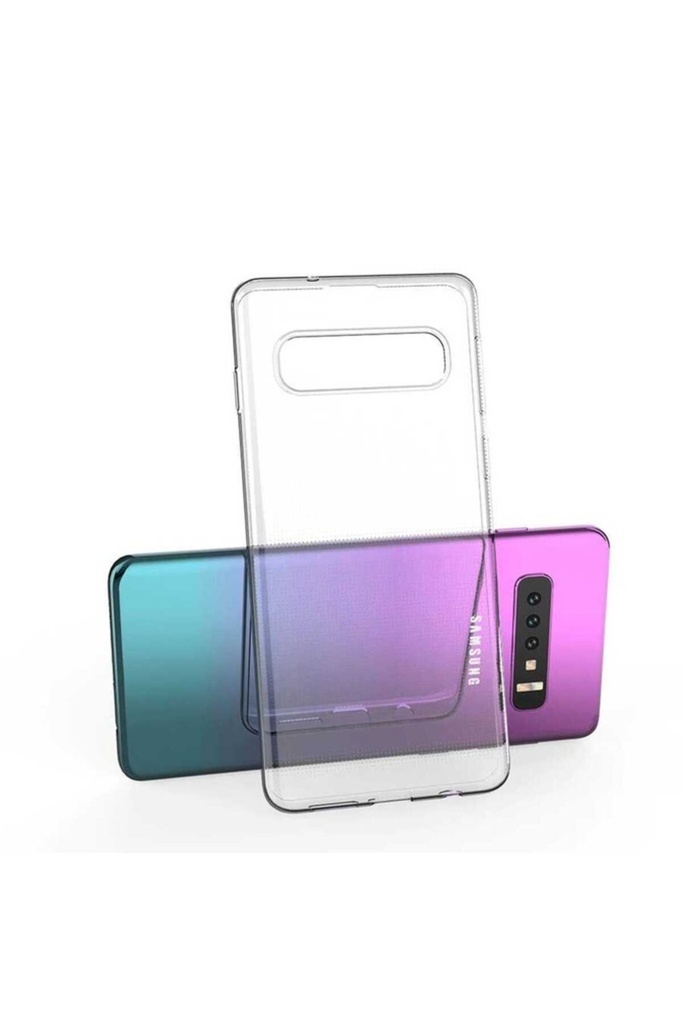 Samsung Galaxy S10 Plus Uyumlu Kılıf Zore Kamera Korumalı Süper Silikon Kapak