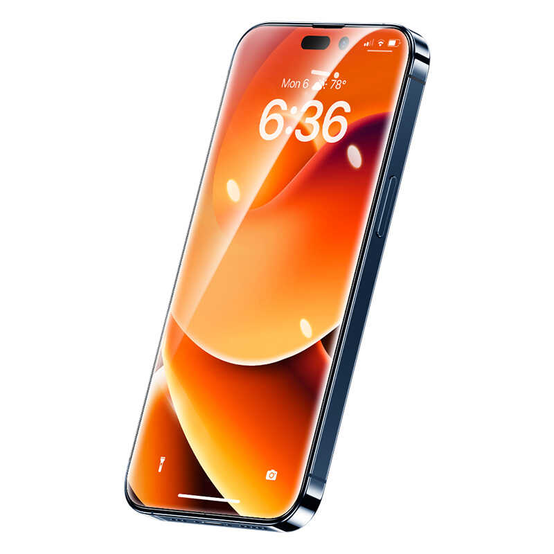 Apple iPhone 14 Pro Max Uyumlu ​​​​Benks V Pro Plus Şeffaf Ekran Koruyucu