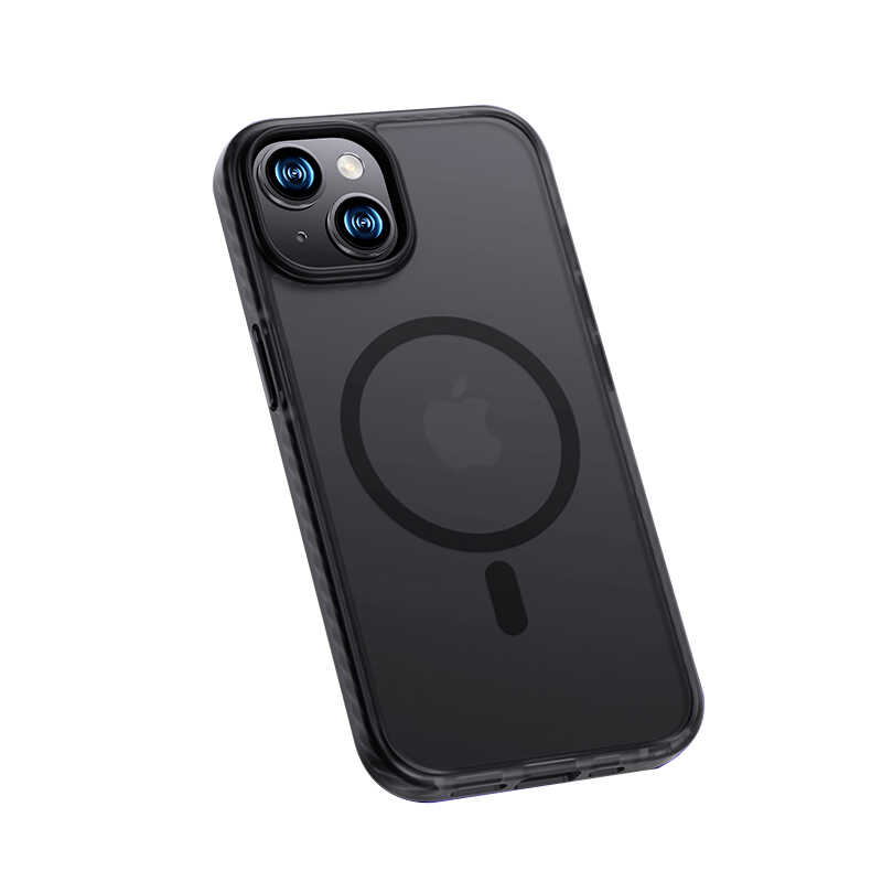 Apple iPhone 14 Plus Uyumlu Kılıf Kenarları Silikon Airbagli Mat Arka Yüzey Benks Icesand Kapak