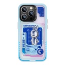 Apple iPhone 14 Pro Uyumlu Kılıf M-safe Şarj Özellikli Benks Casebang Rabbit Kapak