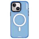 Apple iPhone 15 Plus Uyumlu Kılıf M-safe Şarj Özellikli Youngkit Colored Sand Serisi Kapak