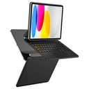 Apple iPad 10.9 2022 (10.Nesil) Uyumlu Klavyeli Kılıf Touchpad Klavye Aydınlatmalı Wiwu KX005 Keyboard