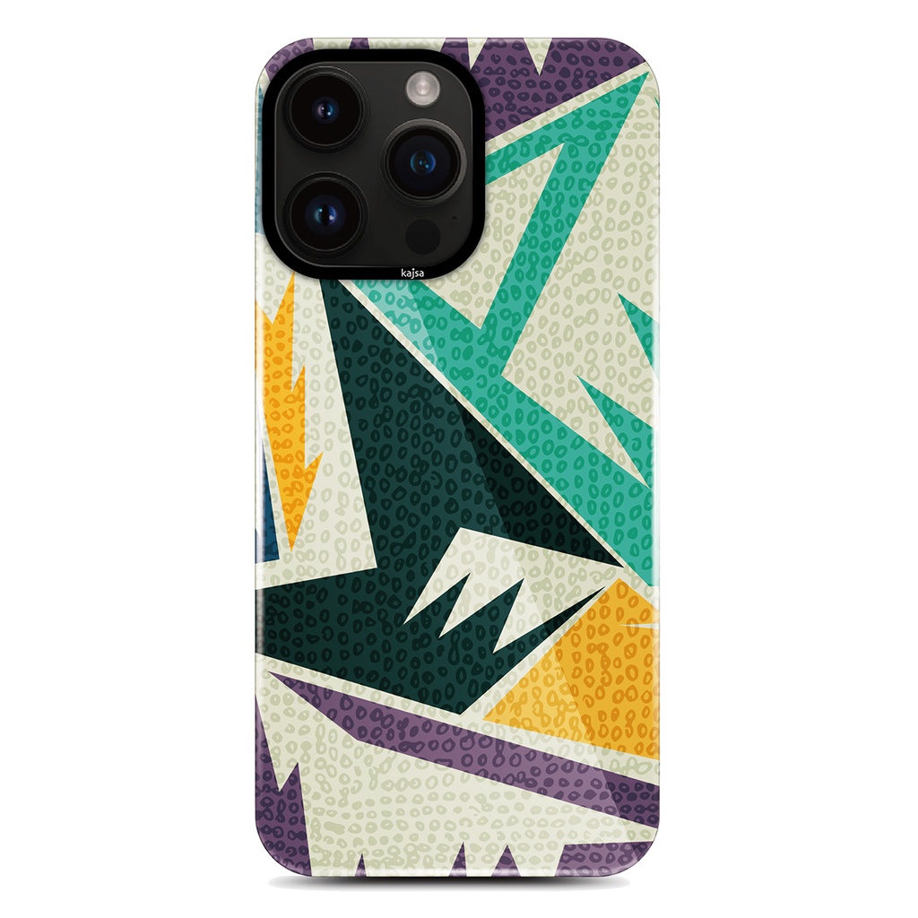 Apple iPhone 14 Pro Max Uyumlu Kılıf HD Desenli Kajsa Shield Plus Flower Graphic Serisi Kapak