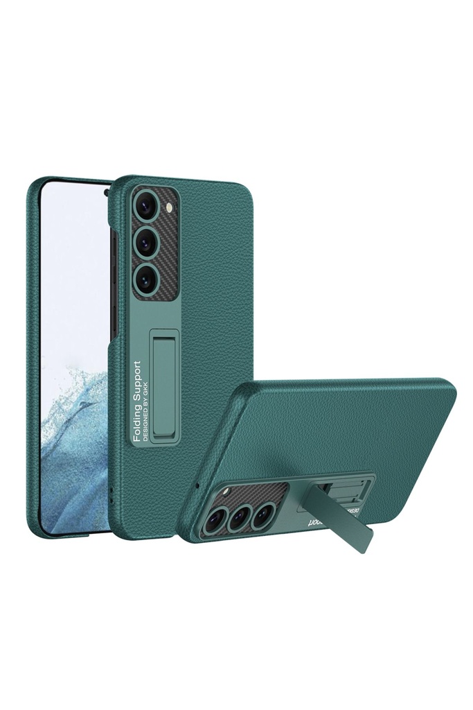 Samsung Galaxy S23 Plus Uyumlu Kılıf Zore Kıpta Standlı Kapak