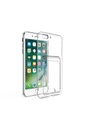 Apple iPhone 8 Uyumlu Kılıf Kartlıklı Şeffaf Zore Setra Clear Silikon Kapak