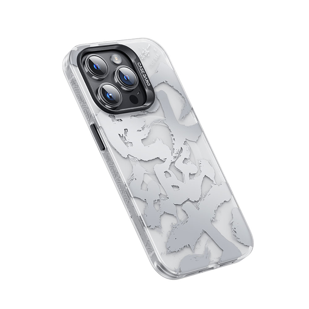 Apple iPhone 14 Pro Uyumlu Kılıf M-safe Şarj Özellikli Benks Casebang Calligraphy Joy Kapak