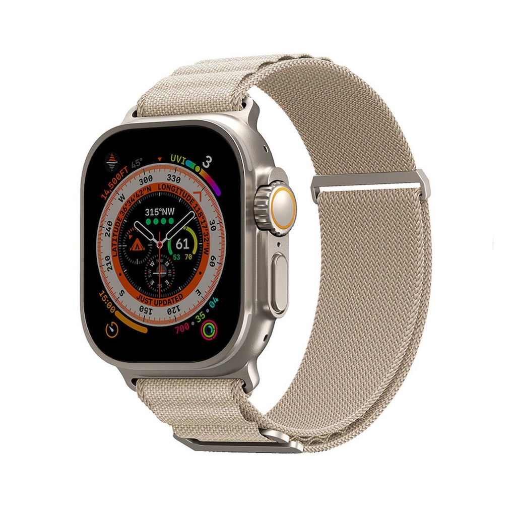 Apple Watch Ultra 49mm Uyumlu SkinArma Kobu Hasır Kordon