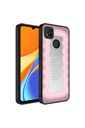 Xiaomi Redmi 9C Uyumlu Kılıf Aynalı Desenli Kamera Korumalı Parlak Zore Mirror Kapak