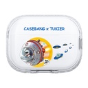 Apple Airpods Pro Uyumlu Kılıf Desenli Koruyucu Benks Casebang Departure Explore Silikon Kılıf