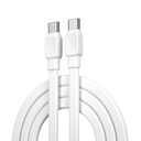 Wiwu Bravo Wİ-C004 Yassı Tasarım 60W Hızlı Şarj Özellikli Type-C To Type-C PD Kablo 1M