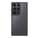 Samsung Galaxy S23 Ultra Uyumlu Kılıf Aramid Karbon Fiber M-safe Özellikli Wlons Radison Kapak