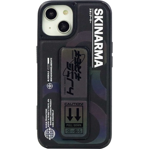 Apple iPhone 14 Uyumlu Kılıf SkinArma Standlı Deri Görünümlü Bango Kapak