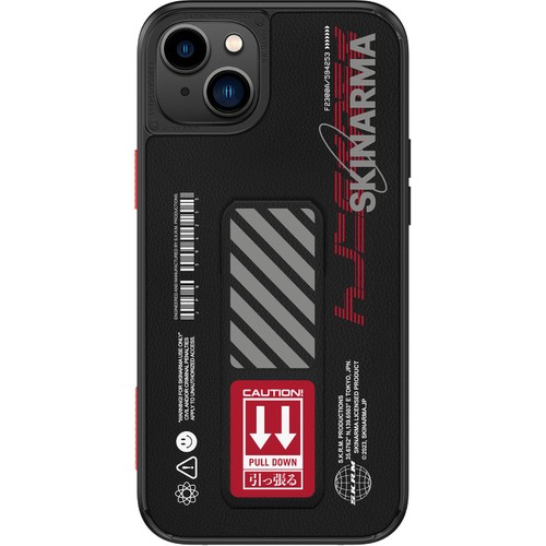 Apple iPhone 14 Plus Uyumlu Kılıf SkinArma Standlı Deri Görünümlü Shingoki Kapak