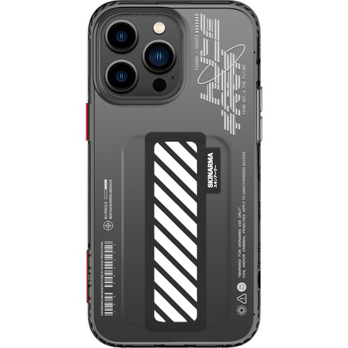 Apple iPhone 14 Pro Uyumlu Kılıf SkinArma Şeffaf Desenli Kaze Kapak