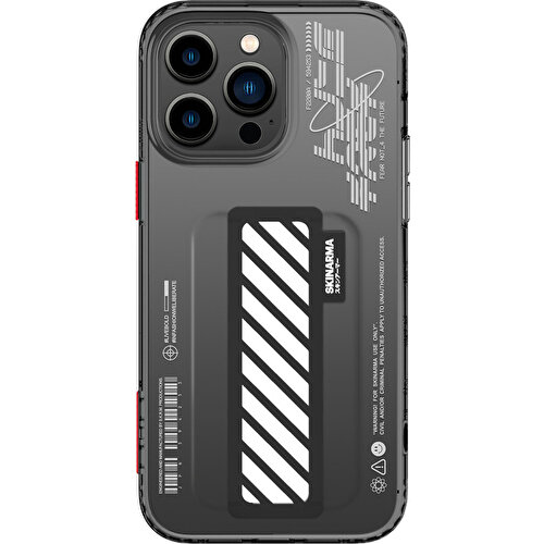 Apple iPhone 14 Pro Max Uyumlu Kılıf SkinArma Şeffaf Desenli Kaze Kapak