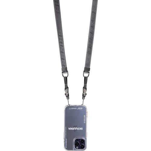 Apple iPhone 14 Pro Max Uyumlu Kılıf SkinArma Şeffaf Airbag Tasarımlı Boyun Askılı Kiru Kapak