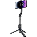 ​Recci RSS-W03 Bluetooth 5.0 Uzaktan Kumandalı Çok Fonksiyonlu Selfie Çubuğu