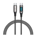 Recci RTC-P21CCPD Ghost Serisi 100W Hızlı Şarj Özellikli Type-C To Type-C PD Kablo 1.2M