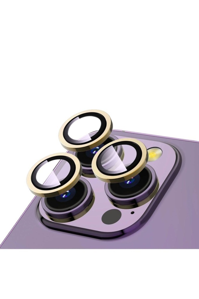 Apple iPhone 13 Pro Max Uyumlu Zore CL-12 Premium Safir Parmak İzi Bırakmayan Anti-Reflective Kamera Lens Koruyucu