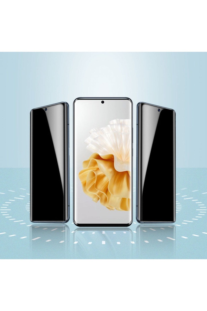 Samsung Galaxy S23 Ultra Uyumlu Zore Kolay Uygulama Aparatlı Privacy Easy Body Hayalet Ekran Koruyucu