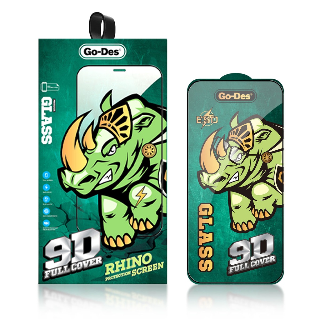 Apple iPhone 12 Uyumlu Go Des 9D Full Cover Temperli Cam Ekran Koruyucu