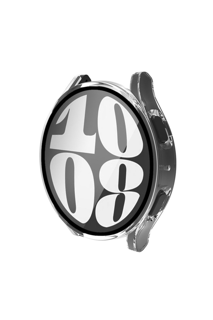 Samsung Galaxy Watch 6 40mm Uyumlu Sert PC Kasa ve Ekran Koruyucu Zore Watch Gard 14