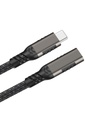 Qgeem Extension USB3.2 Type-C PD Uzatma Kablosu 100W 20Gbps 4K@60Hz 0.2 Metre
