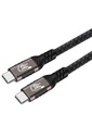 Qgeem QG01 Type-C to Type-C USB4 PD Data Kablosu 240W 40Gbps 8K@60Hz 1 Metre