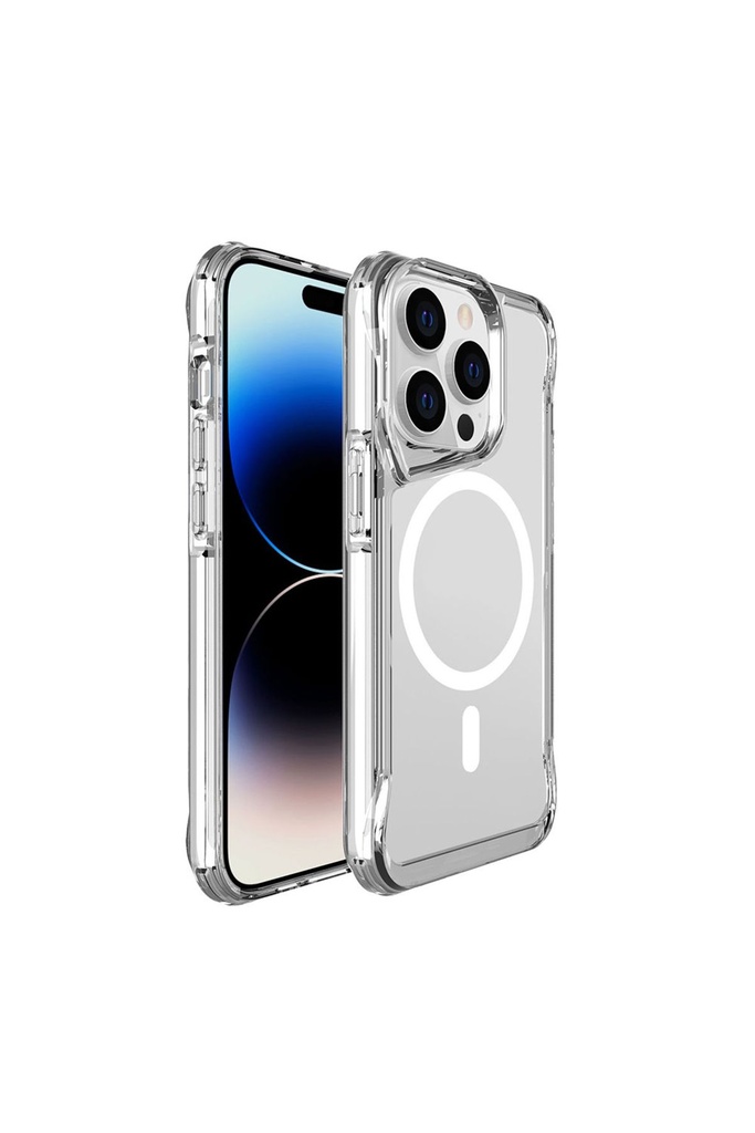 Apple iPhone 13 Pro Uyumlu Kılıf Zore M-safe Şarj Özellikli T-Max M-safe Kapak