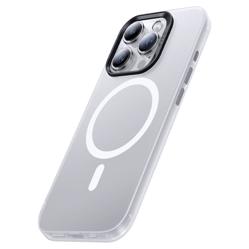 Apple iPhone 15 Pro Max Uyumlu Kılıf M-safe Şarj Özellikli Benks Lucid Armor Kapak