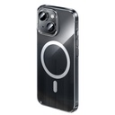 Apple iPhone 15 Uyumlu Kılıf M-safe Şarj Özellikli Benks ​​​​​​Crystal Serisi Şeffaf Kapak