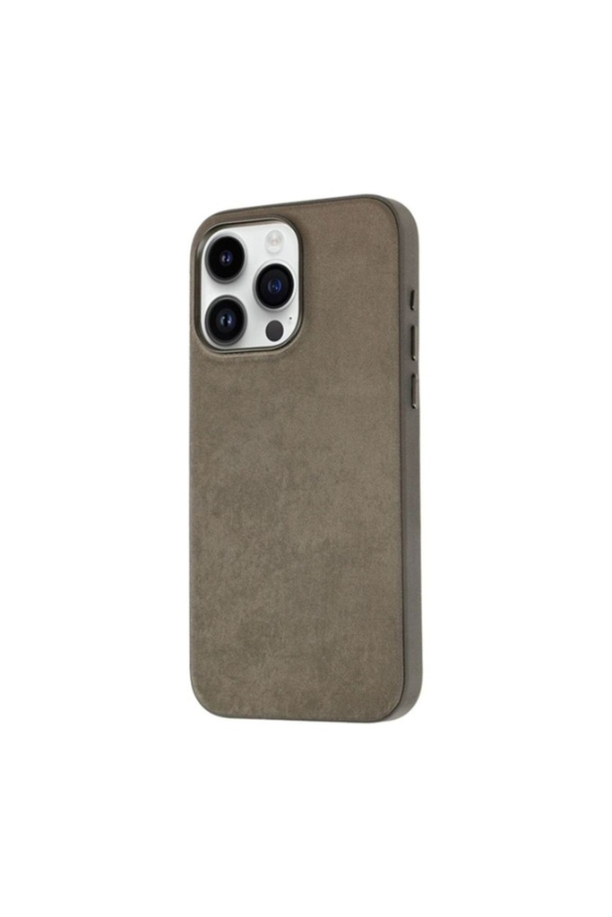 Apple iPhone 15 Pro Uyumlu Kılıf Zore Mikro Fiber Mimoza Kapak