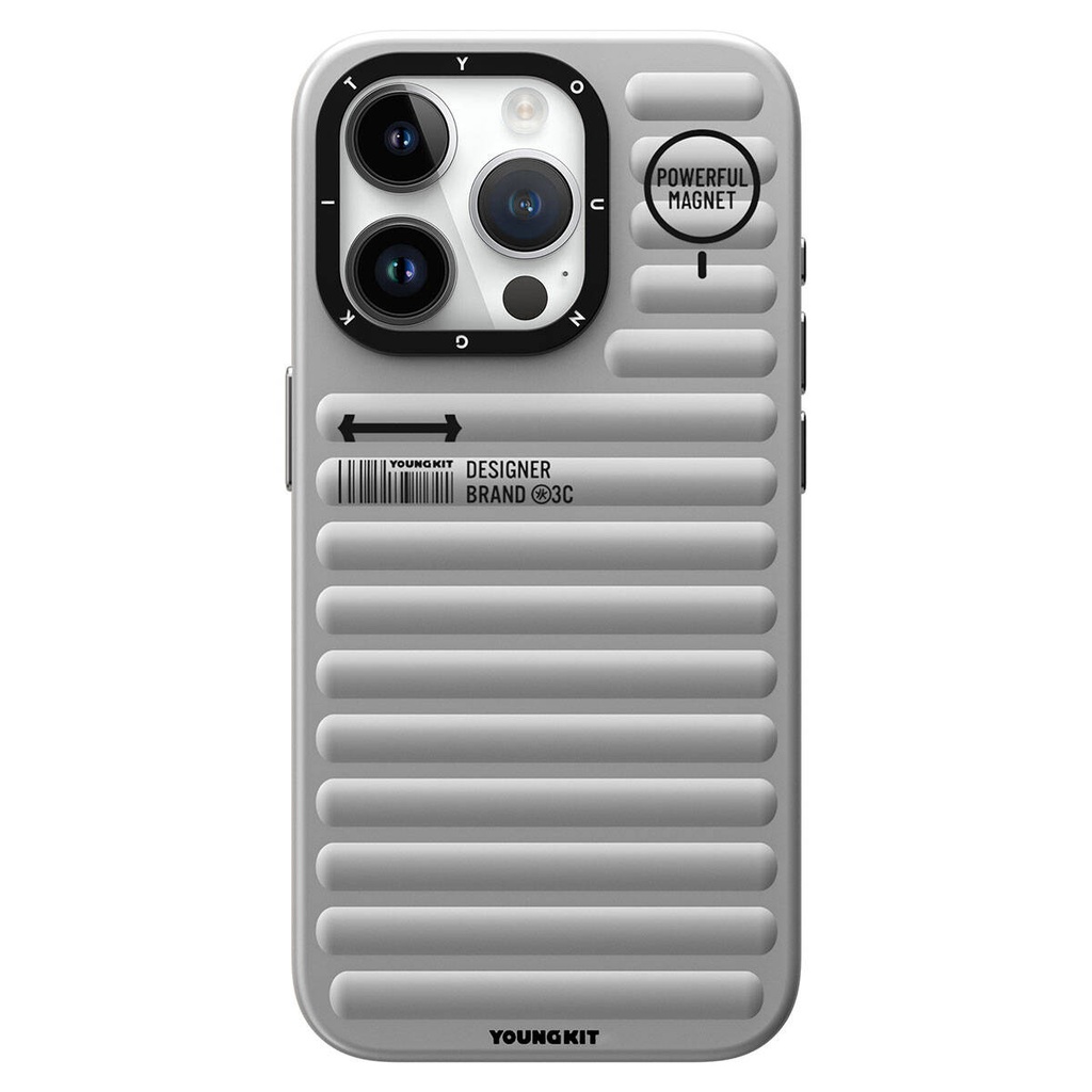 Apple iPhone 14 Pro Uyumlu Kılıf Mat Renkli Tasarım YoungKit Original Serisi Kapak