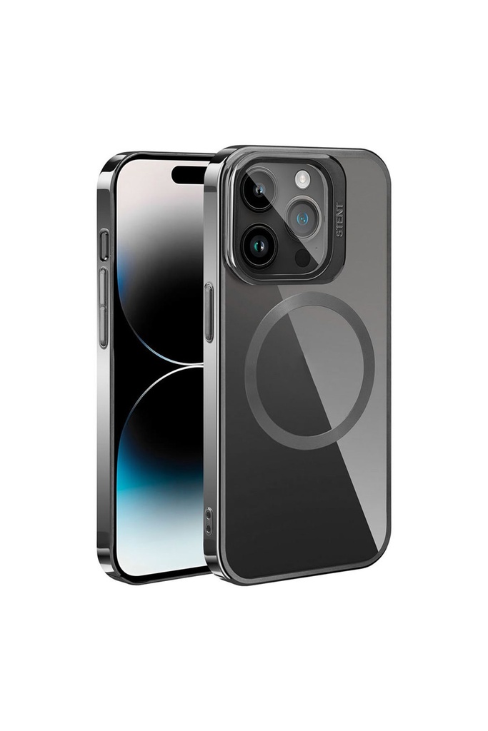 Apple iPhone 15 Pro Uyumlu Kılıf M-safe Şarj Özellikli Standlı Zore Klon Kapak