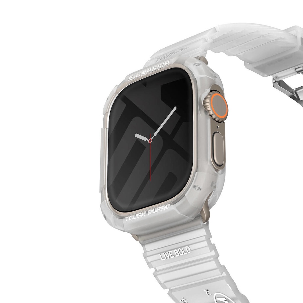 Apple Watch Ultra 49mm Uyumlu SkinArma Kurono Buzlu Tasarım Sert PC Kasa Koruyucu