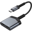 Recci RDS-A20 Type-C PD60W 2in1 Şarj ve Ses Adaptörü