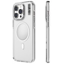 Apple iPhone 15 Pro Uyumlu Kılıf M-safe Şarj Özellikli Şeffaf Youngkit Crystal Shield Serisi Kapak