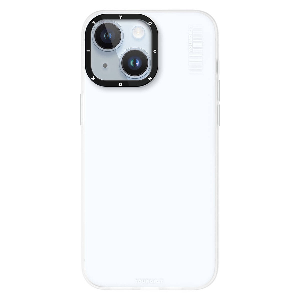 Apple iPhone 15 Uyumlu Kılıf Buzlu Mat Tasarım Youngkit Hidden Sand Serisi Kapak