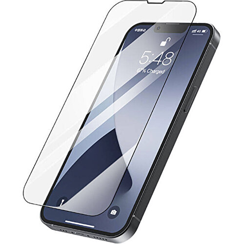 Apple iPhone 13 Uyumlu Recci RSP-A10 HD Temperli Cam Ekran Koruyucu + Kolay Uygulama Aparatlı