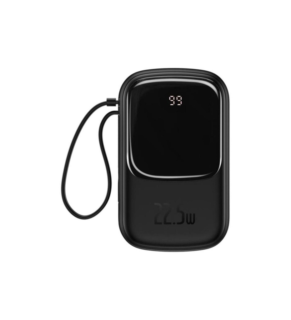 Baseus Qpow 20000 mAh 22.5W Dijital Ekran Powerbank Hızlı Şarj Type-C Kablolu