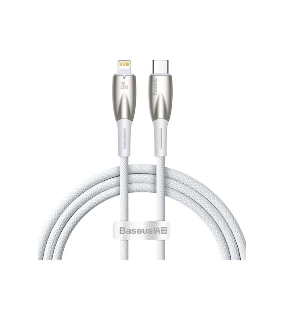 Baseus Glimmer Series Fast Charging Data Cable Type-C to iP 20W 1m