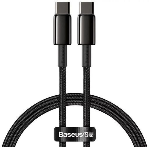 Baseus Tungsten Gold PD 100W 2 Metre USB C To USB C Şarj Data Kablosu